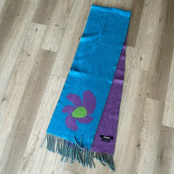 Virgin wool Zacquemus reversible scarf - Picture 5 of 9